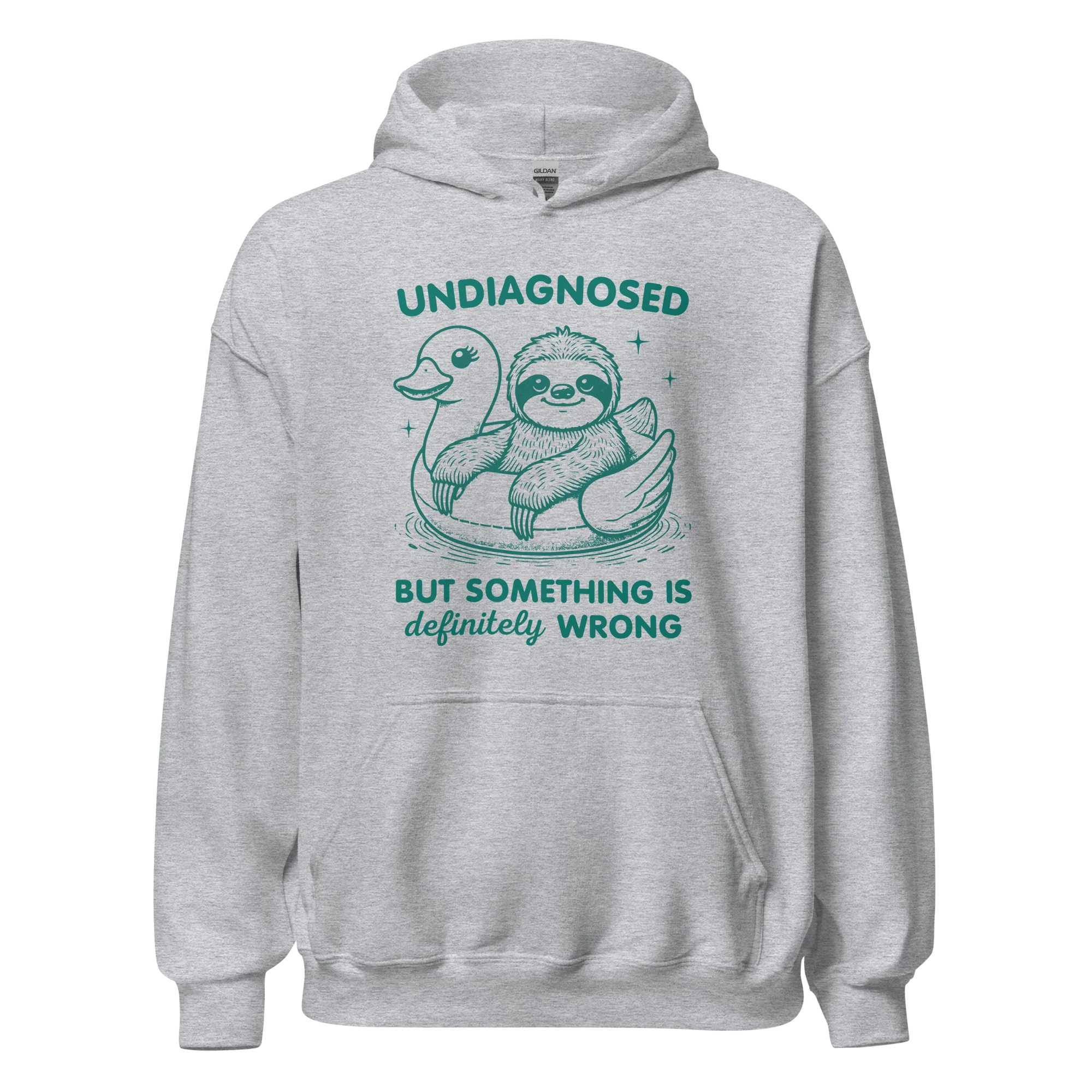 Undiagnosed But Something is Wrong Hoodie - Image 4