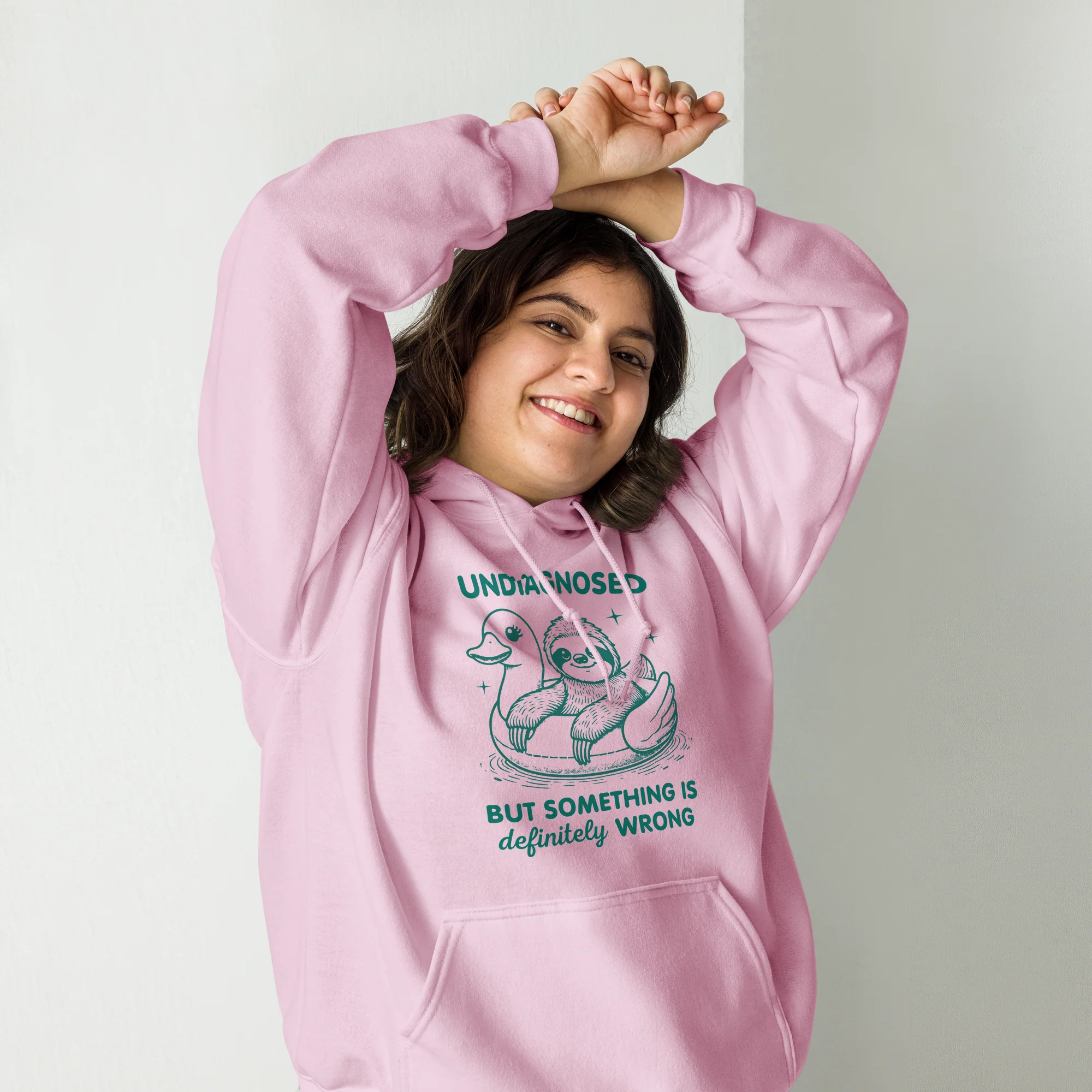 Undiagnosed But Something is Wrong Hoodie - Image 6