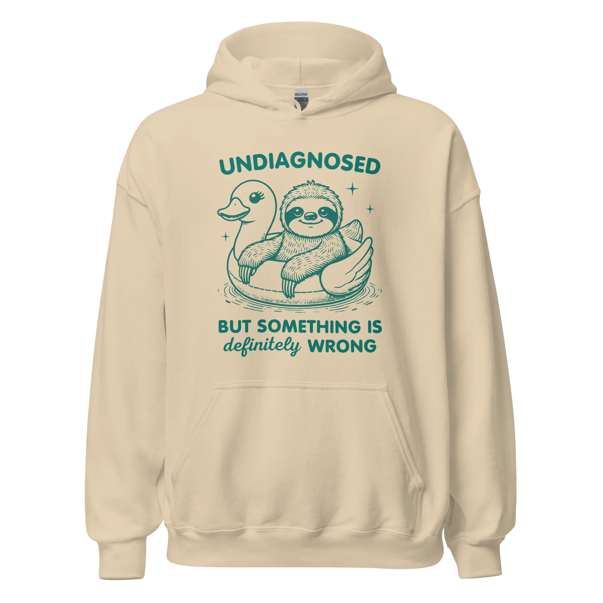 Undiagnosed But Something is Wrong Hoodie - Image 8