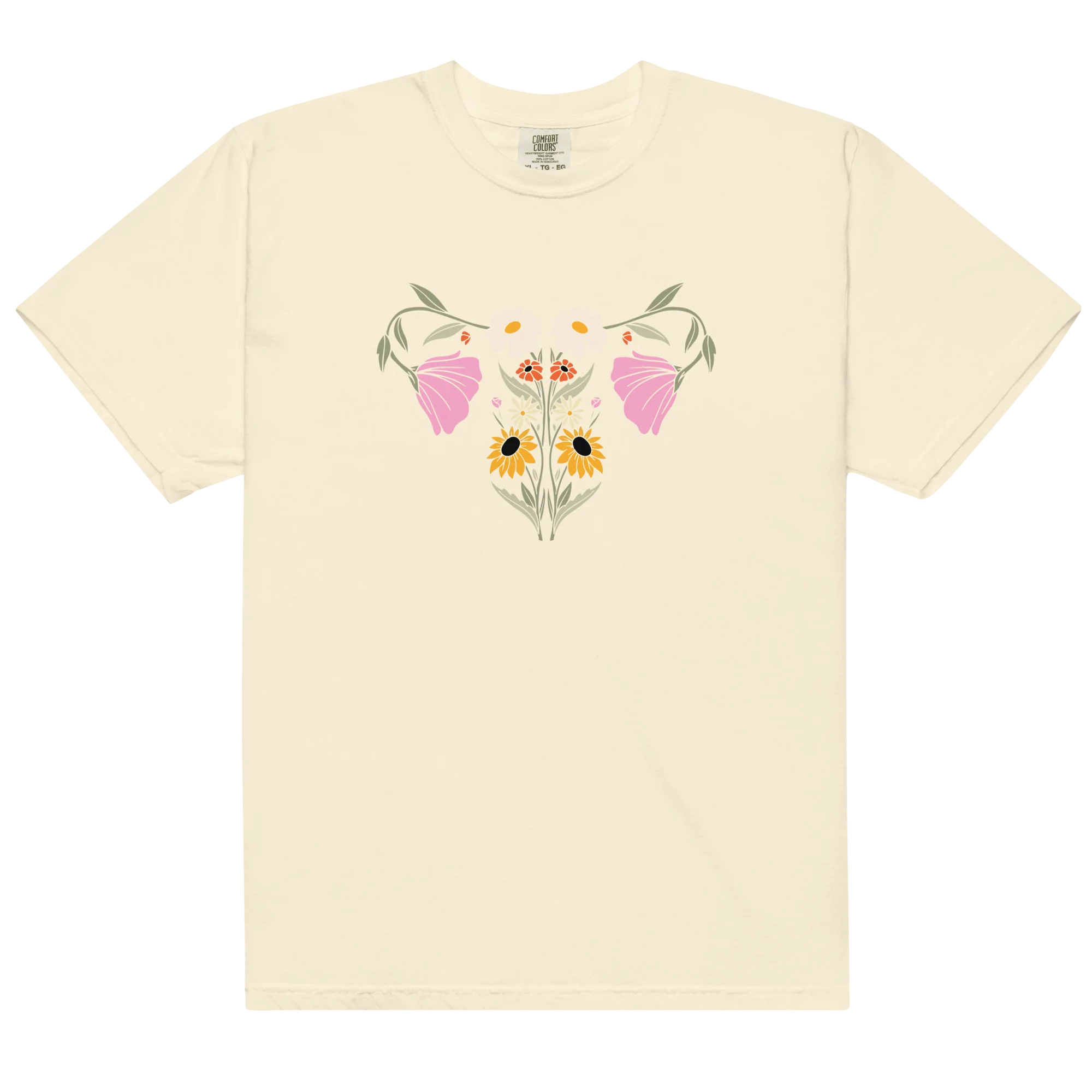 Uterus in Bloom Feminist Classic T-Shirt - Image 12