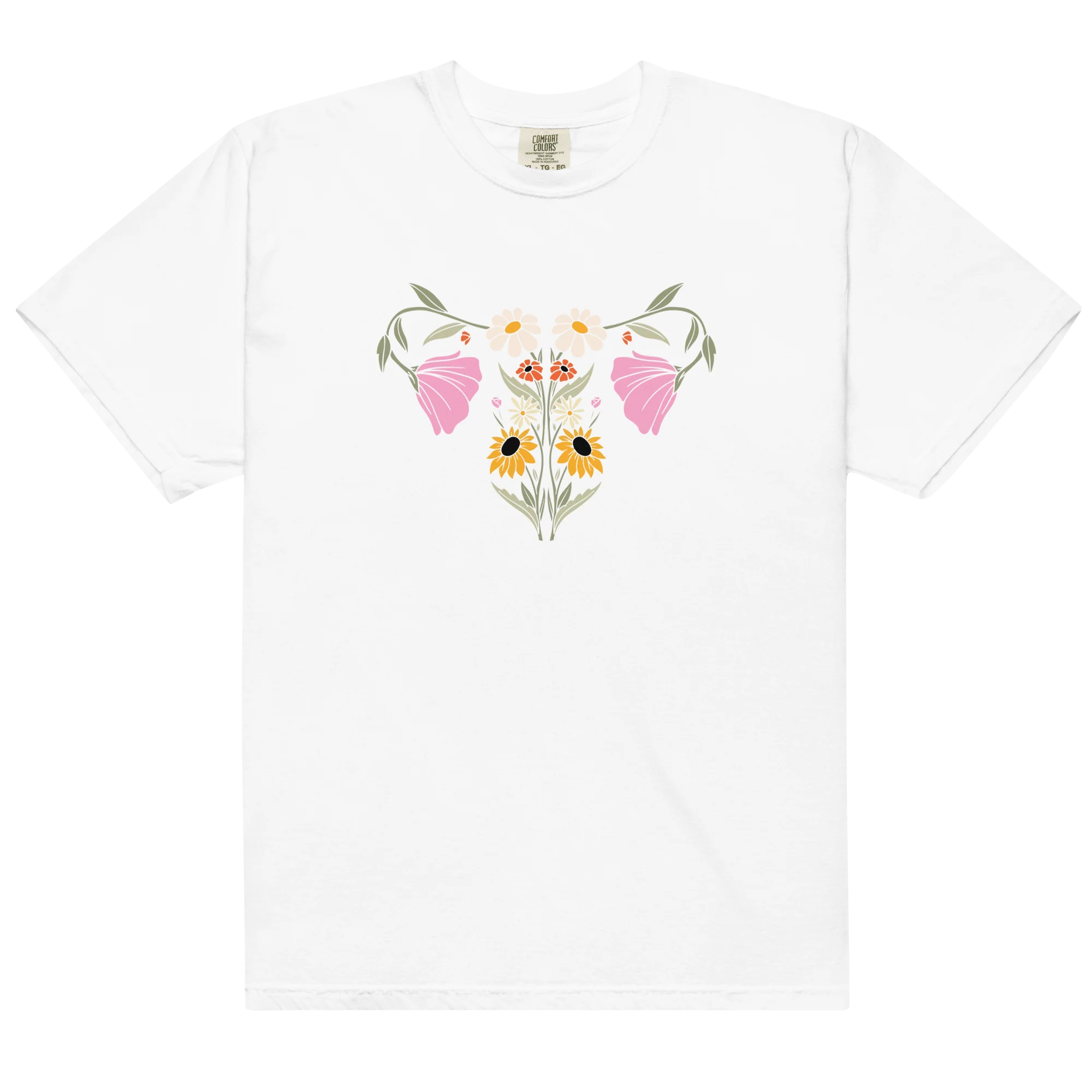 Uterus in Bloom Feminist Classic T-Shirt - Image 9