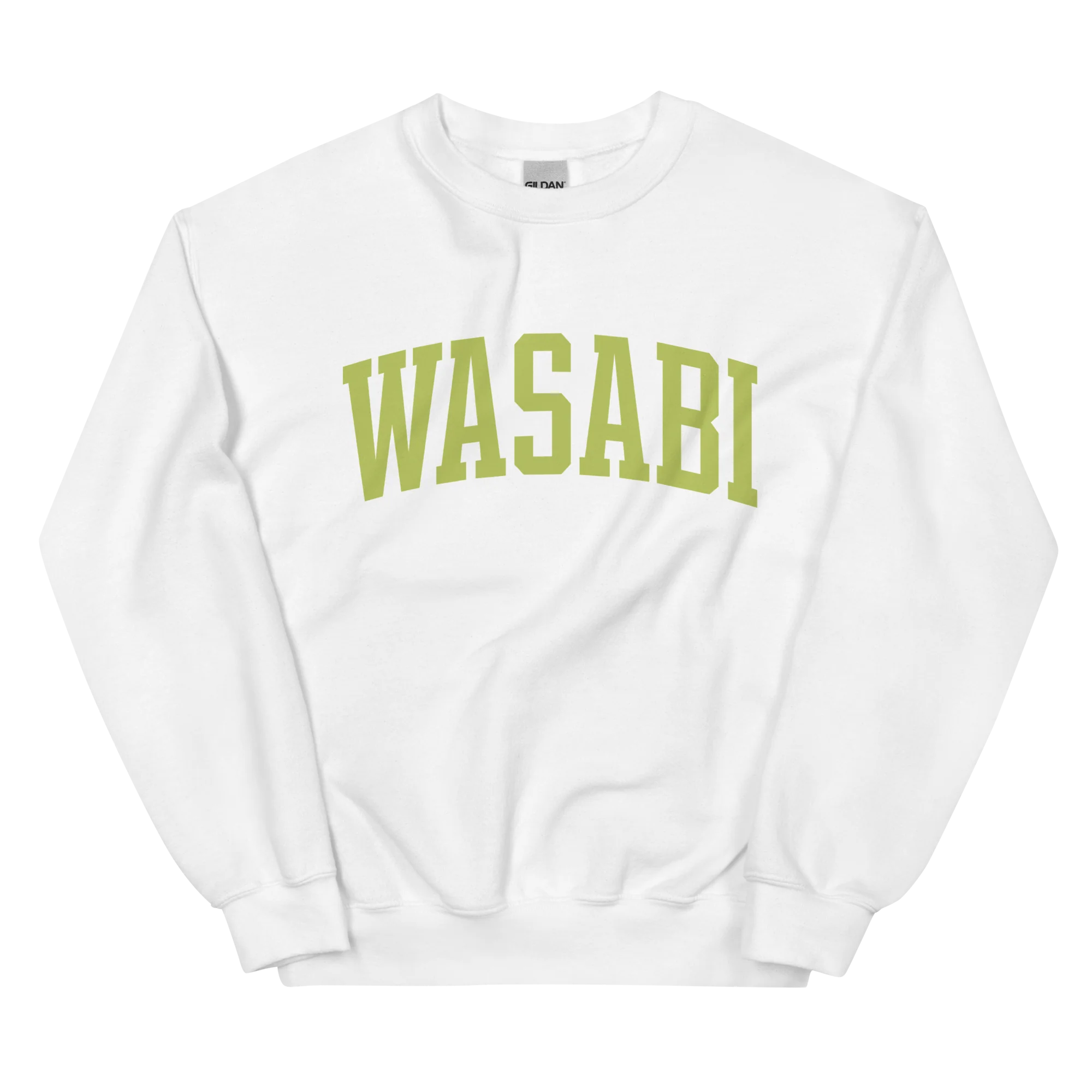 Wasabi Japanese Condiment Varsity Sweatshirt - Image 3
