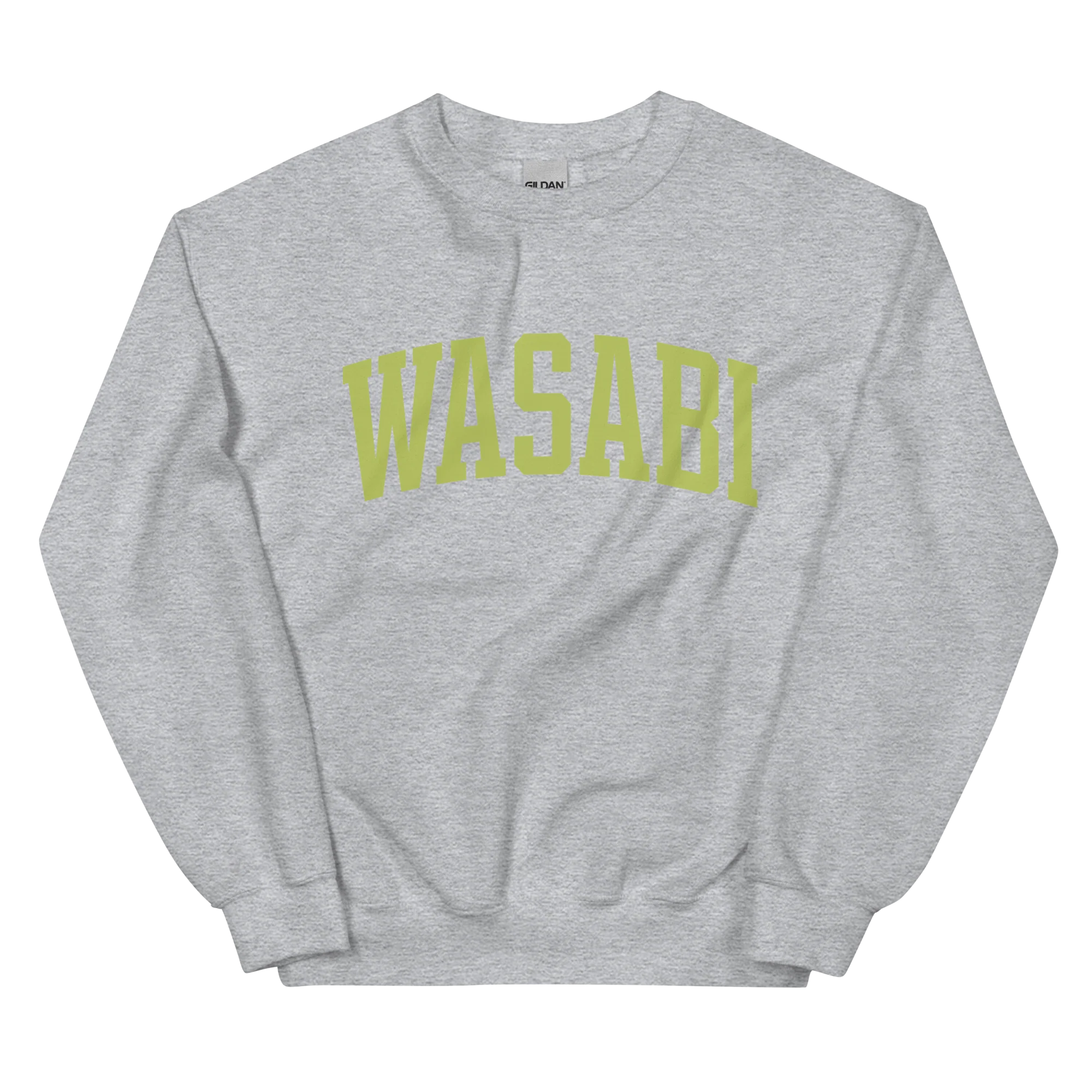 Wasabi Japanese Condiment Varsity Sweatshirt - Image 4