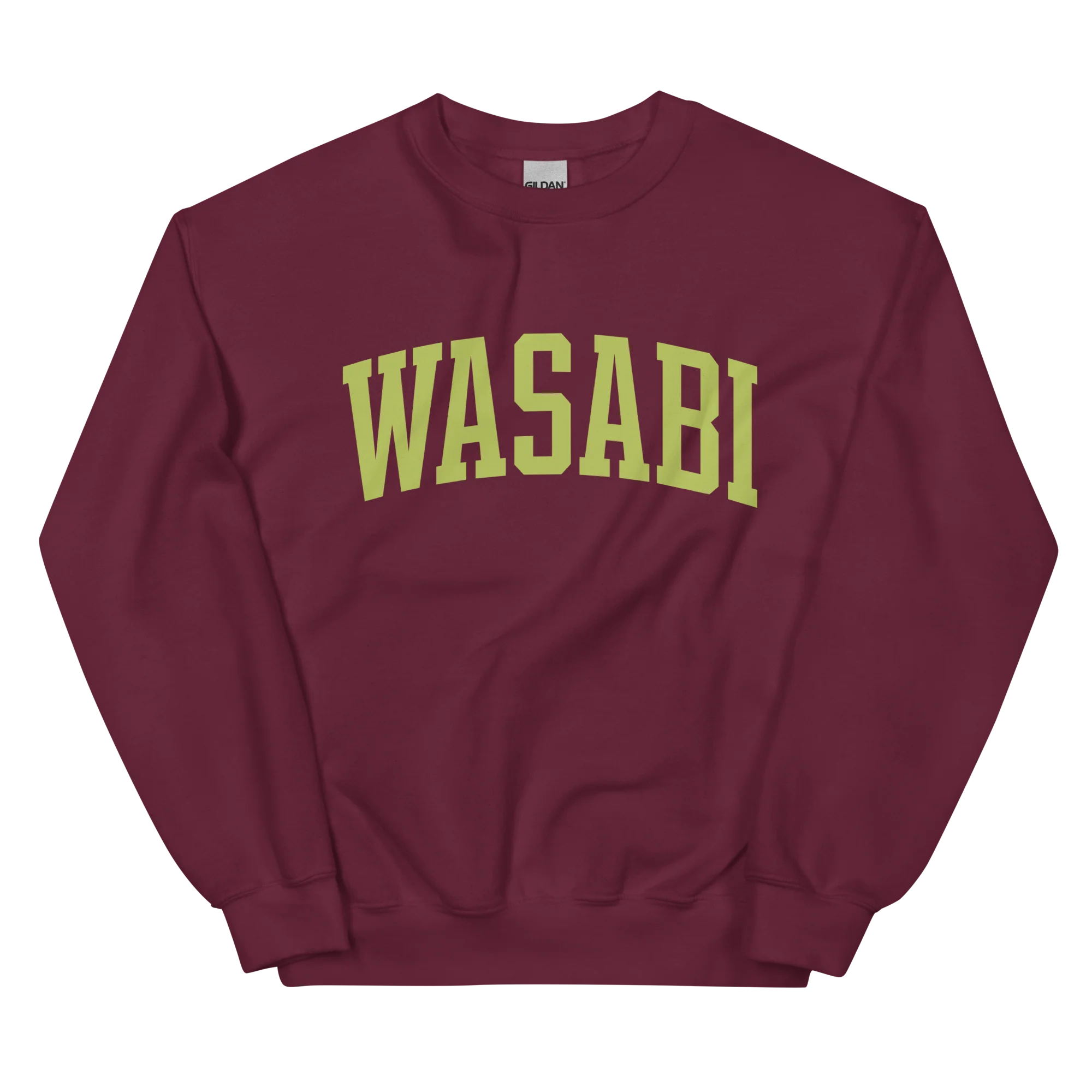 Wasabi Japanese Condiment Varsity Sweatshirt - Image 5