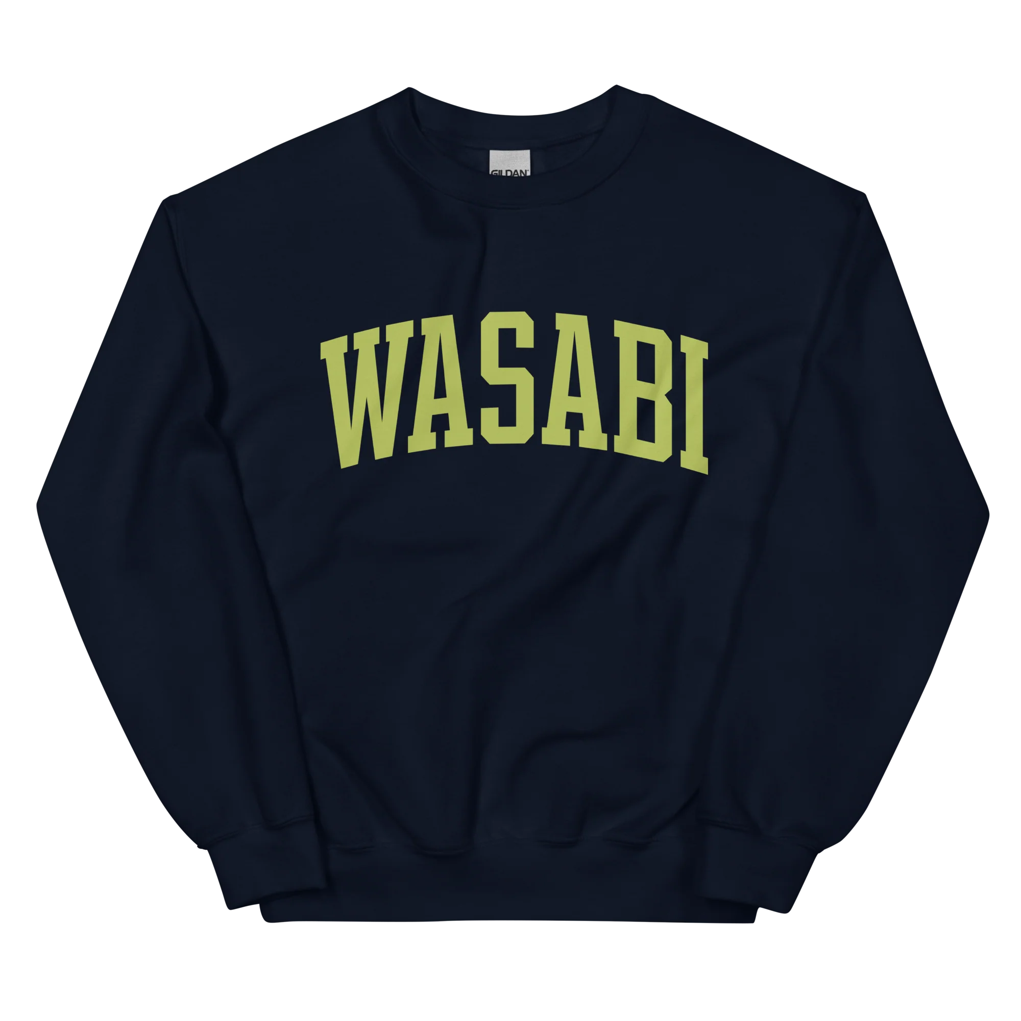 Wasabi Japanese Condiment Varsity Sweatshirt - Image 6