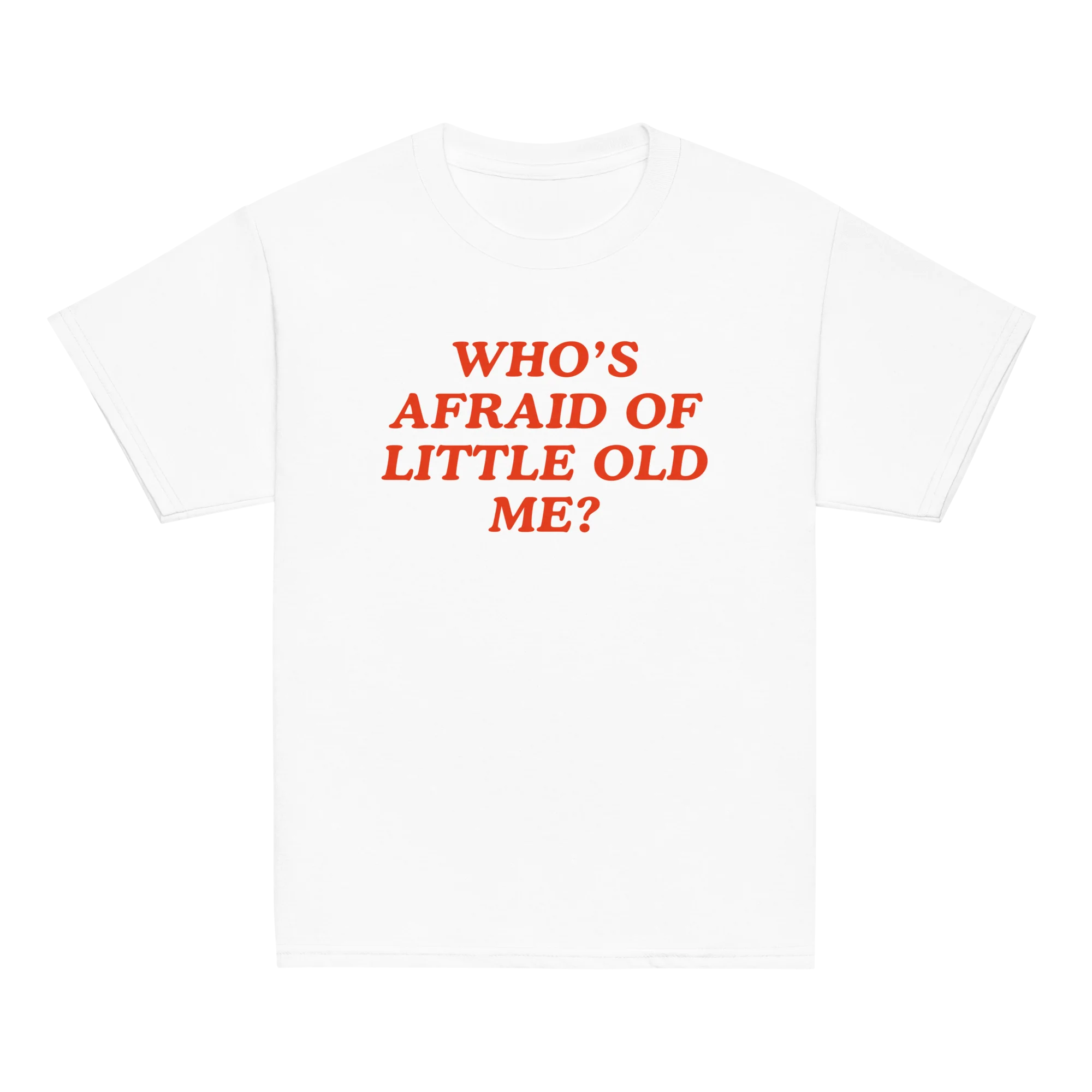 Who's Afraid of Little Old Me Baby Tee - Image 3