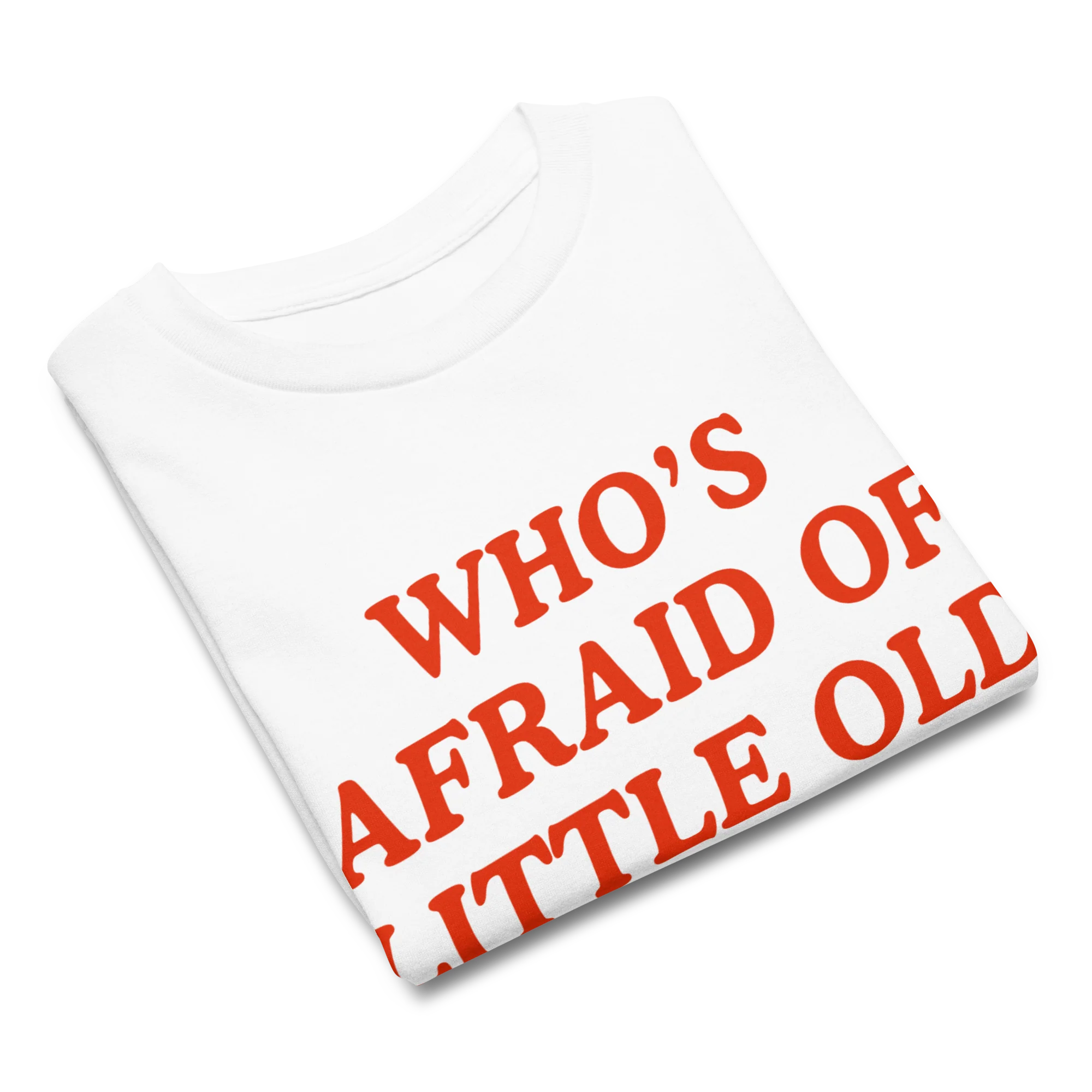 Who's Afraid of Little Old Me Baby Tee - Image 4