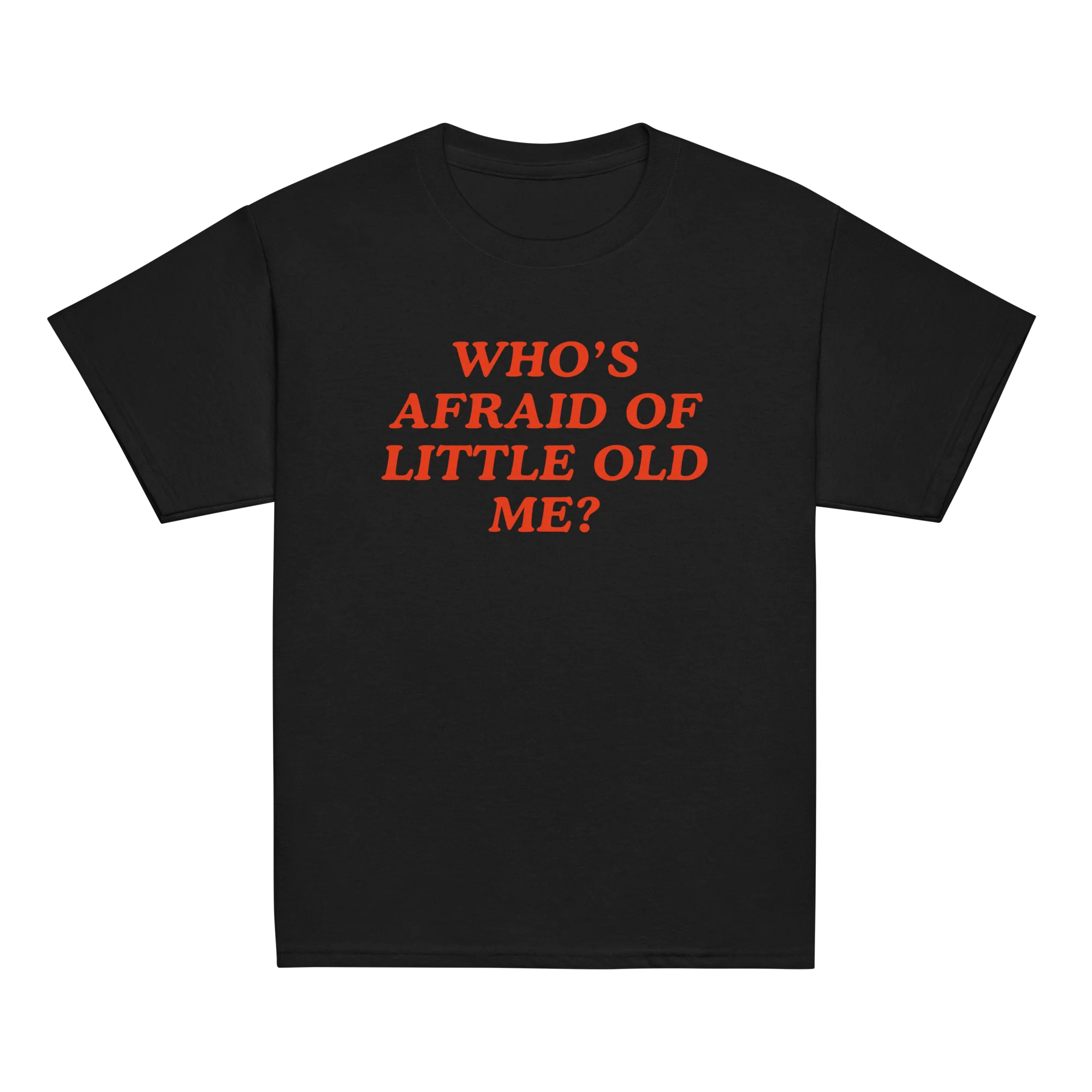 Who's Afraid of Little Old Me Baby Tee - Image 6