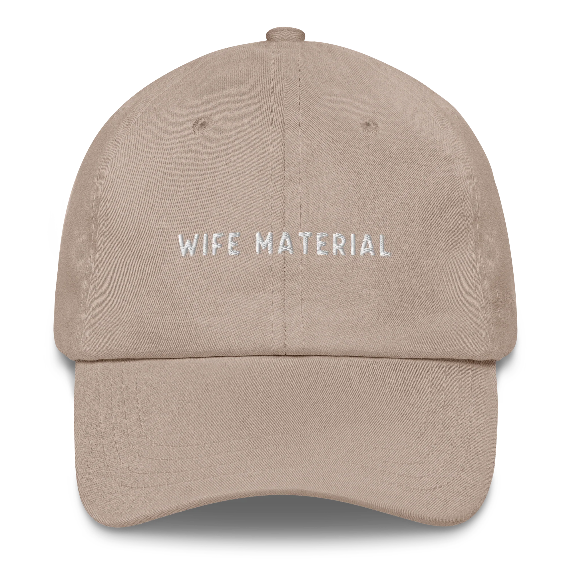Wife Material Embroidered Cap - Image 4
