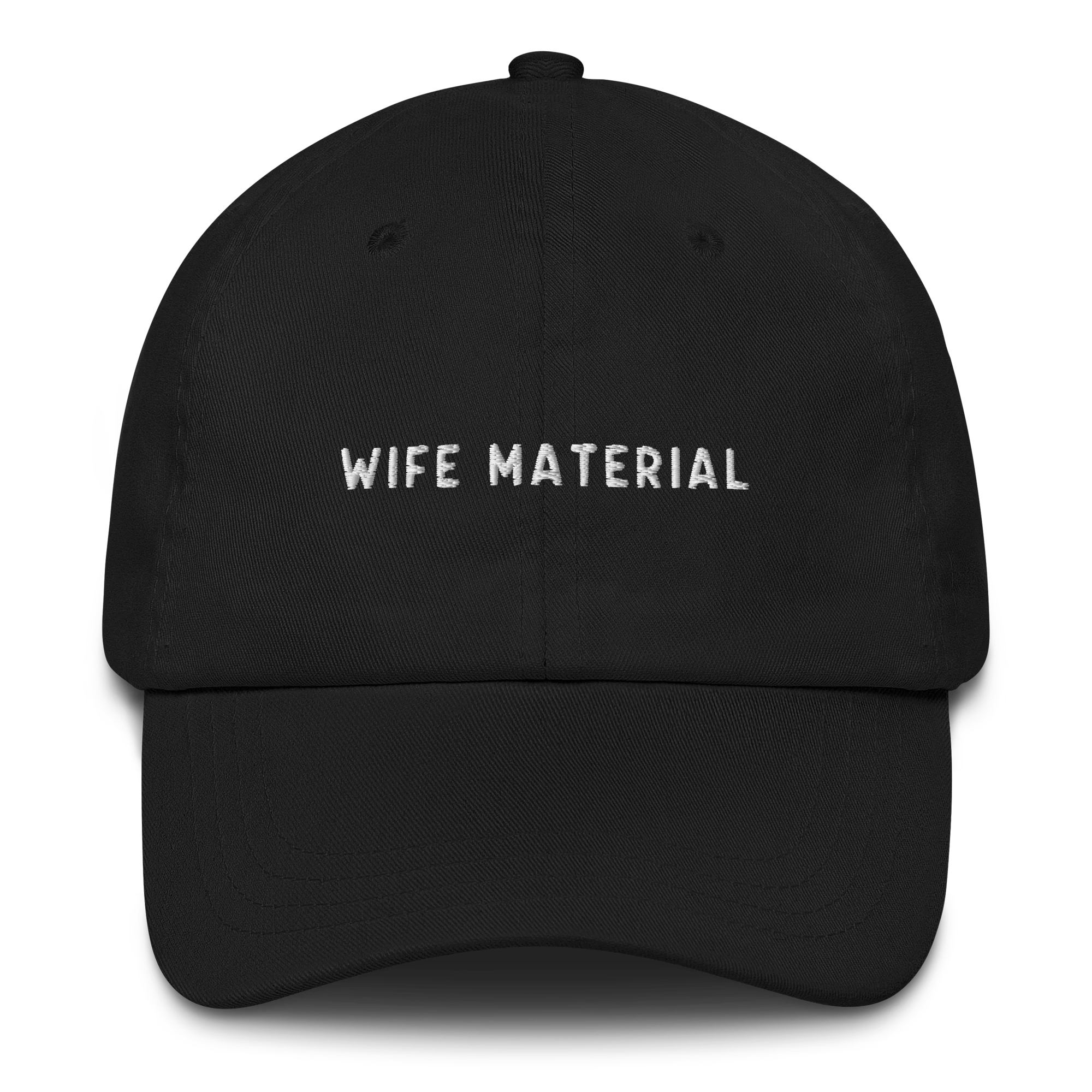 Wife Material Embroidered Cap - Image 5