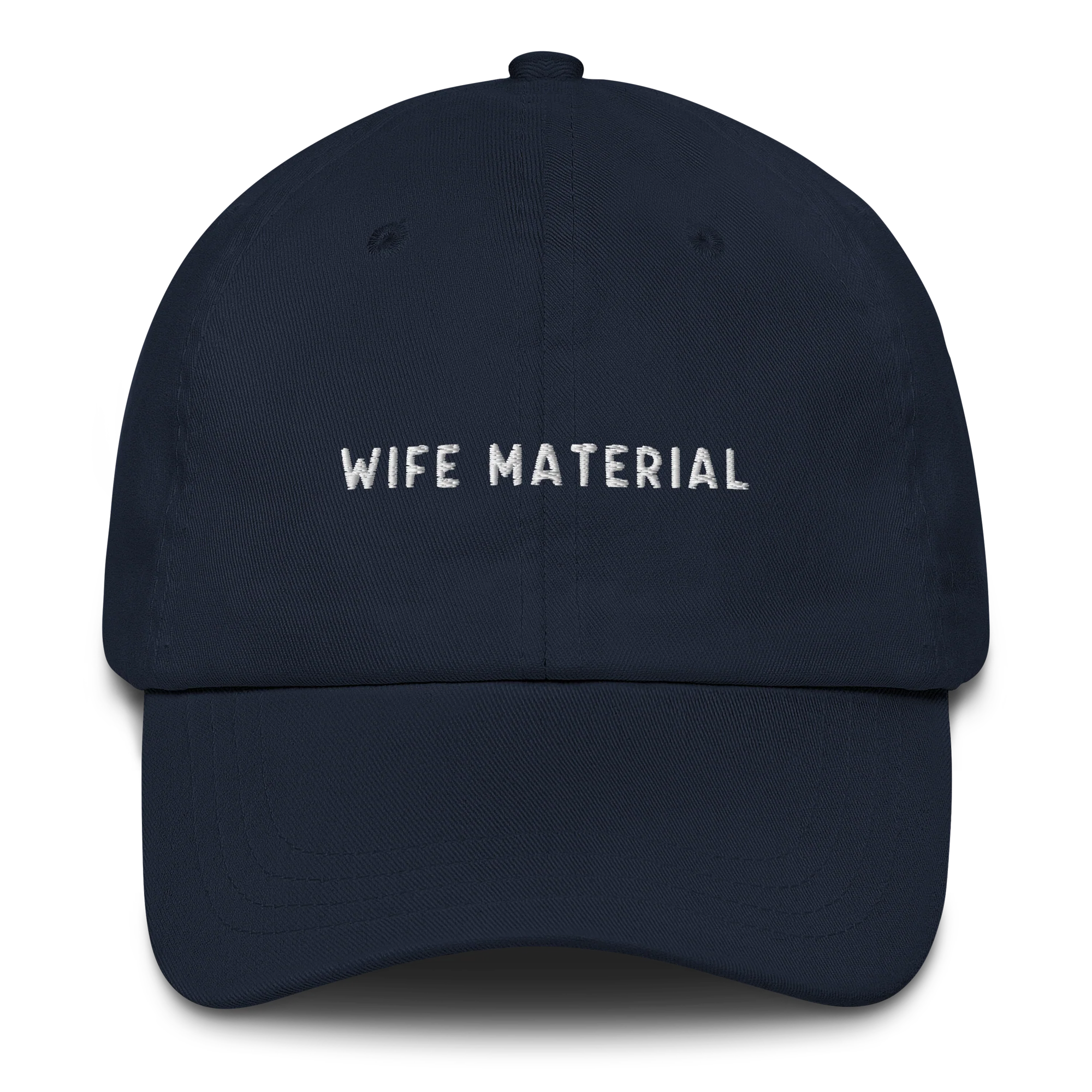Wife Material Embroidered Cap - Image 7