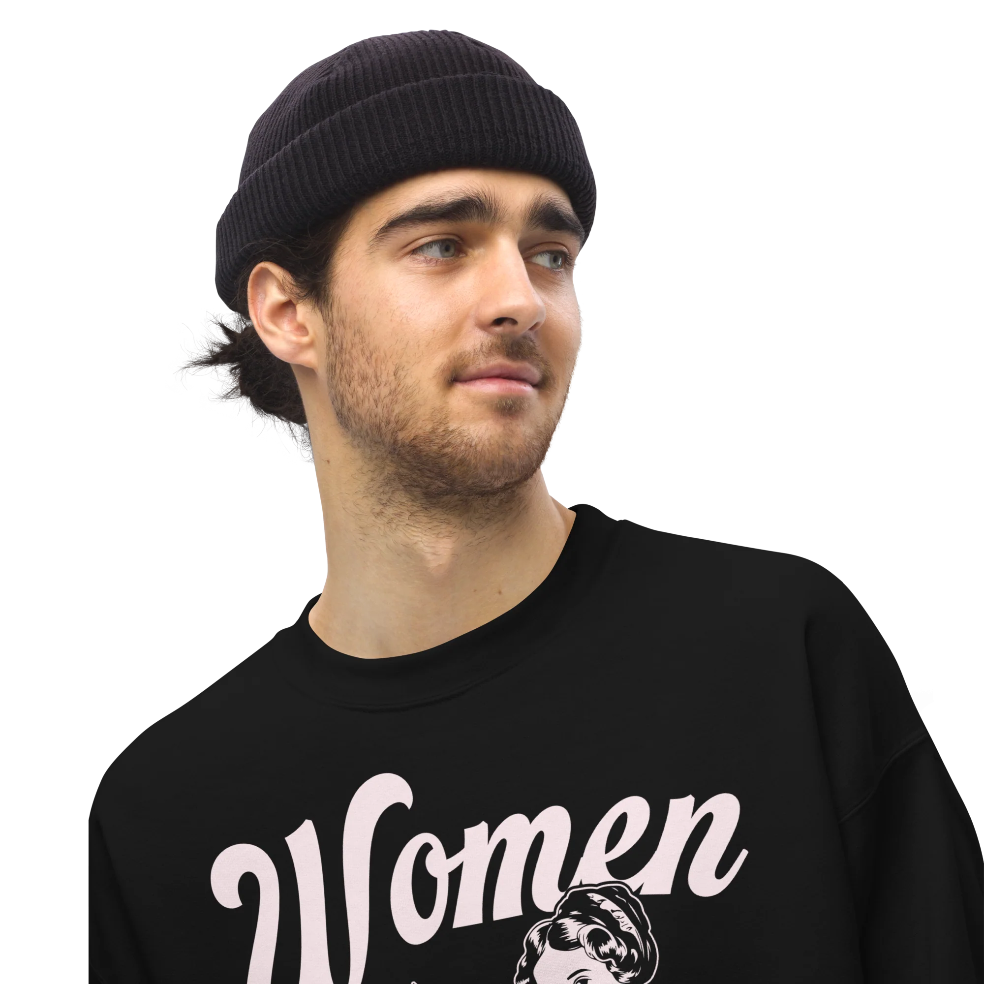 Women Must Serve Men Feminist Sweatshirt - Image 7